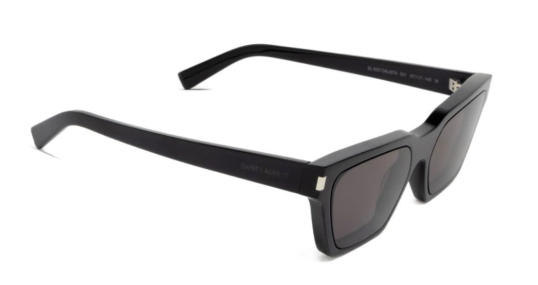 Saint Laurent, SL633 CALISTA, 001 BLACK, 57